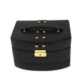 Jewelry Box - Black Leather